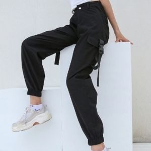 [SOLD] Black Cargo Pants